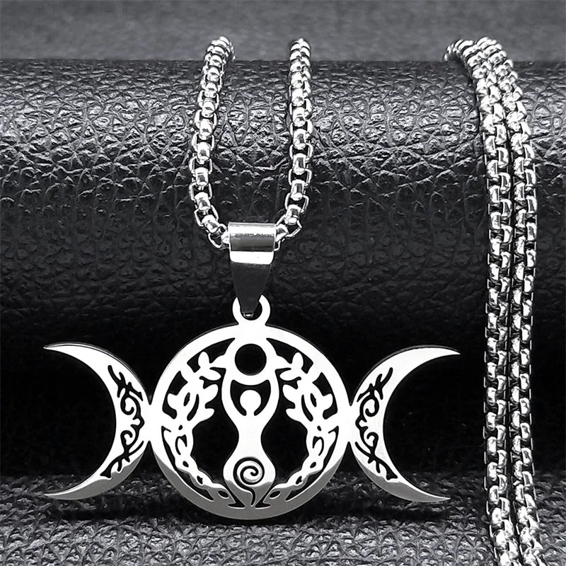 Collar de Triple Luna