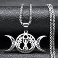 Collar de Triple Luna