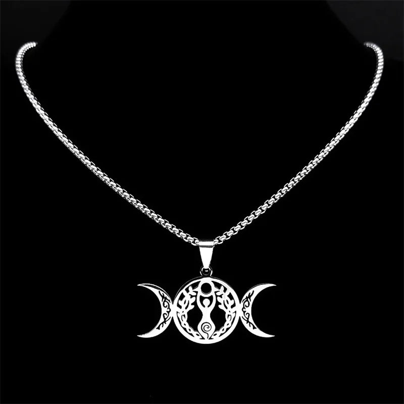Collar de Triple Luna