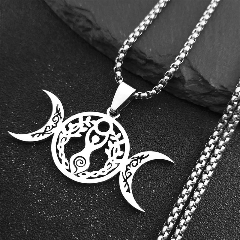Collar de Triple Luna